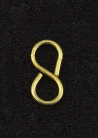 C90067  8 Shape Link 15mm Gold